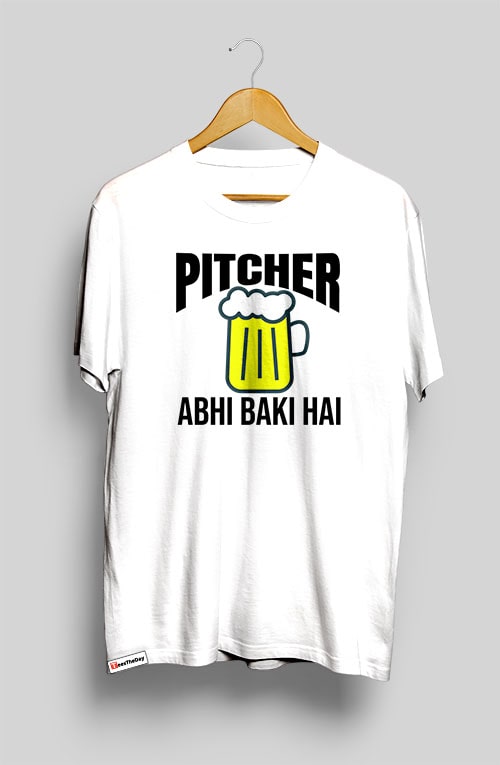 beer pitcher t-shirt for men