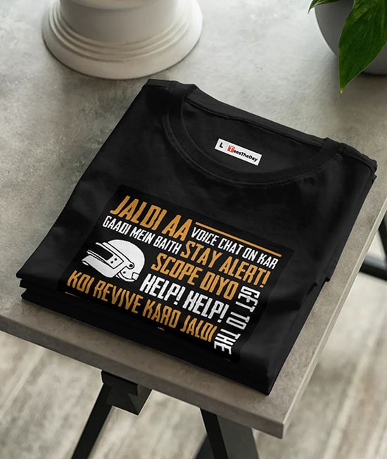 Buy Pubg T-shirt and Mask Combo Online India