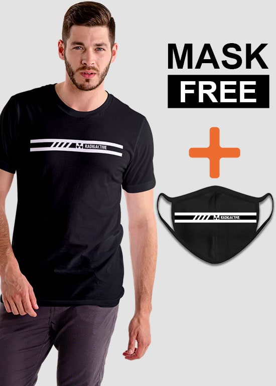 Buy Radioactive T-shirt and Mask Combo Online India