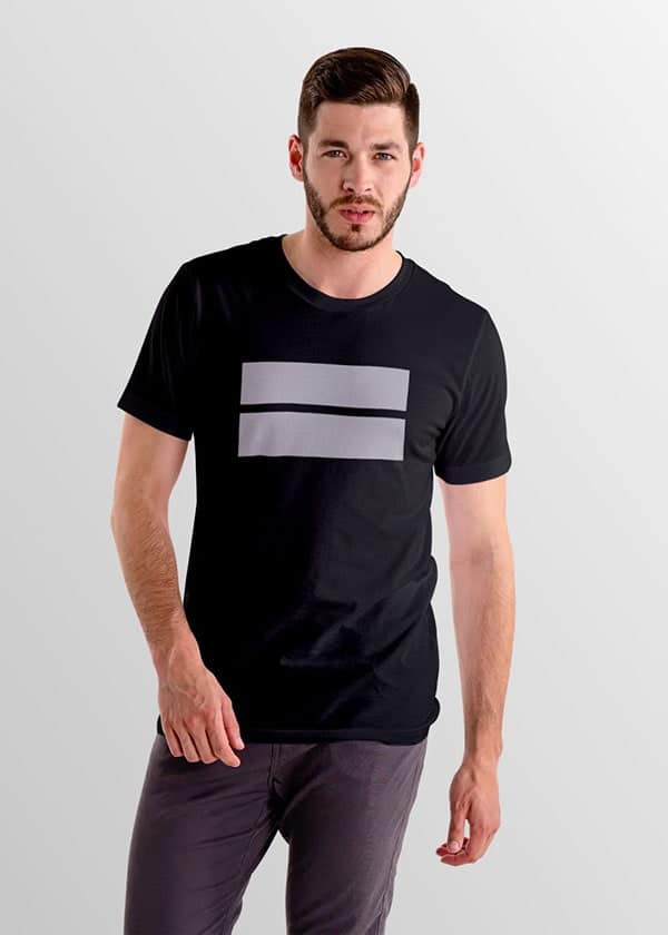 Buy Quirky Color Block T-shirts Online in India - Pack Of 2 Black And White