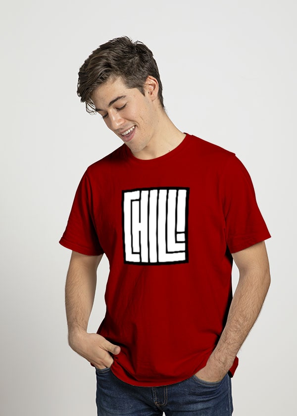 Buy Chill Half Sleeves T Shirt Online in India