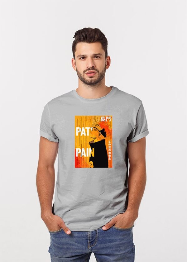 Buy Pain Half Sleeves T-Shirt - Grey