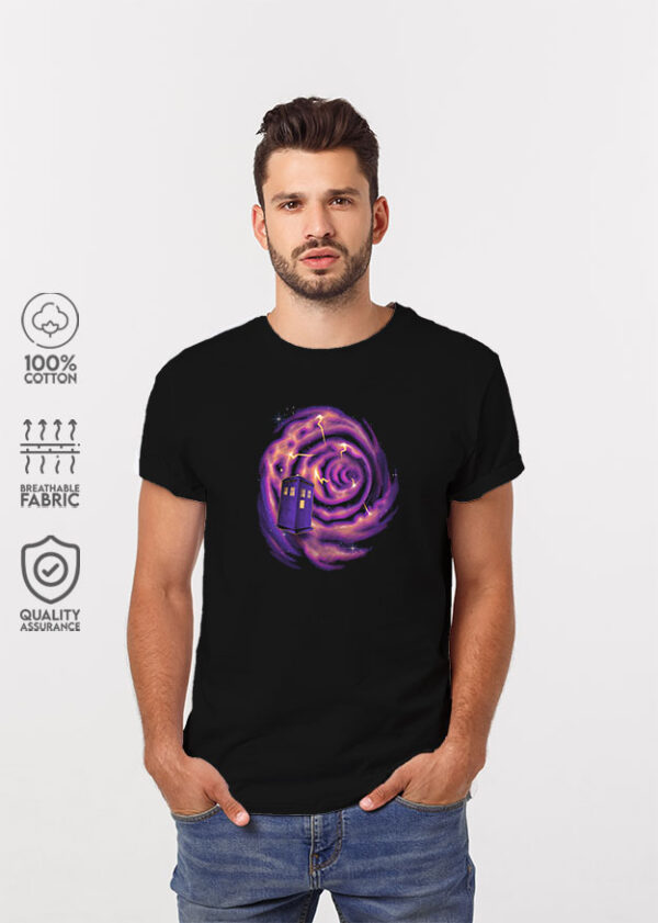 Space Travel T-shirt - Black