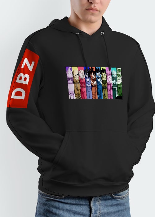 DBZ Squad Hoodie - Black