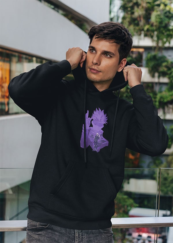 Infinite Void Hoodie And Mask Combo Online India - Black