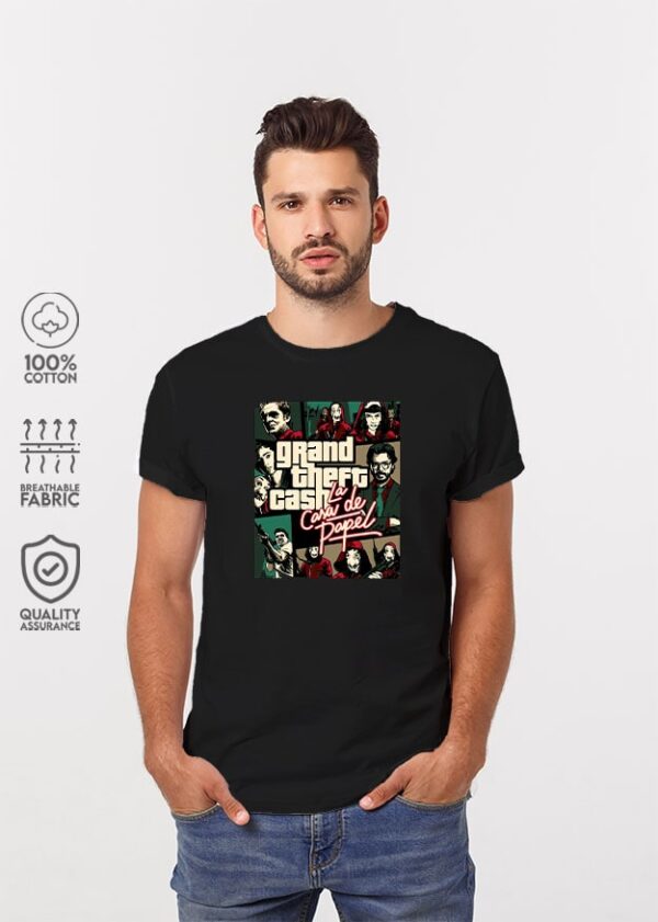 Buy GTA Money Heist T shirt and Mask