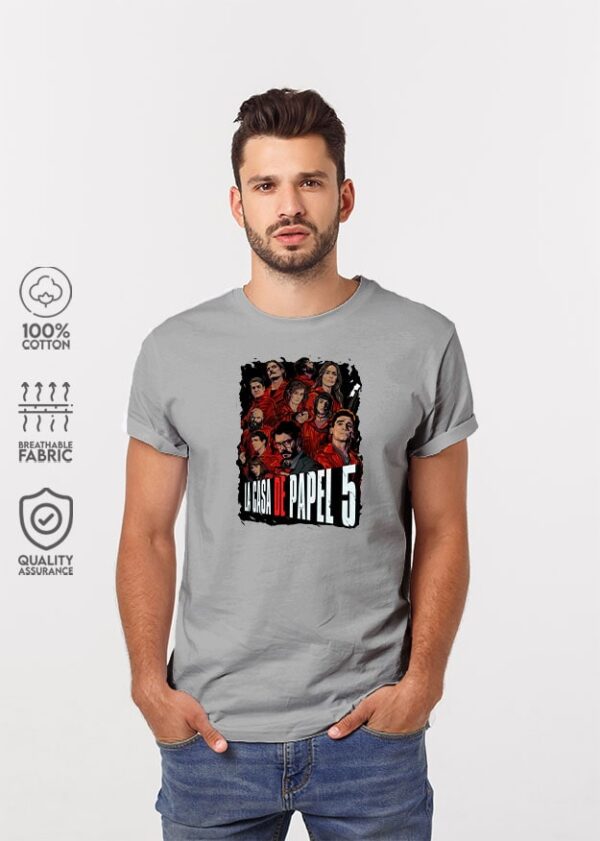 Buy La Casa De Papel 5 Money Heist T shirt