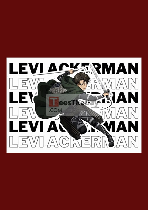 Buy Levi Ackerman White Attack On Titan AOT Hoodie - Maroon