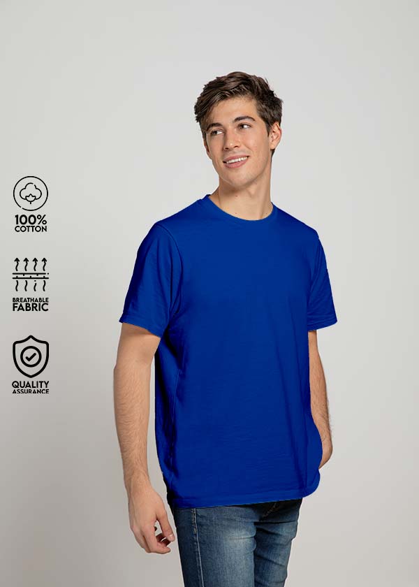 Royal Blue Half Sleeve T-shirt
