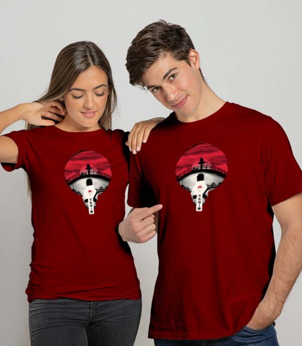 Elite Clan Naruto Anime Couple T-shirt