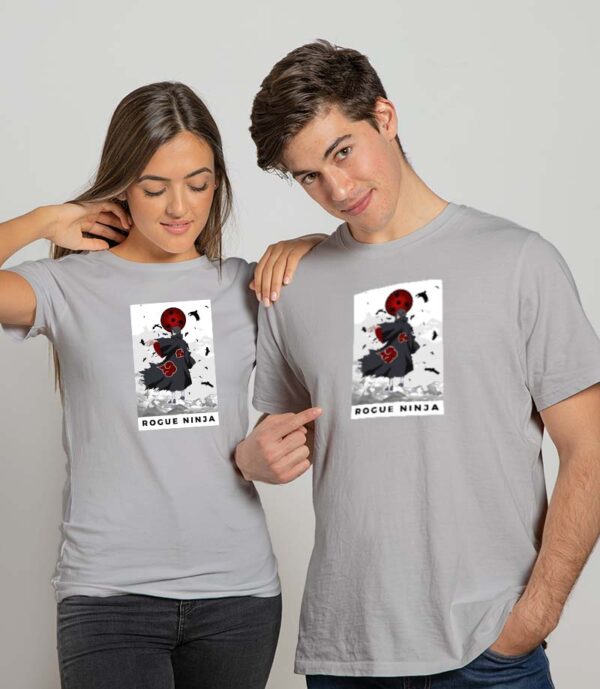 Rogue Ninja Naruto Anime Couple T-shirt