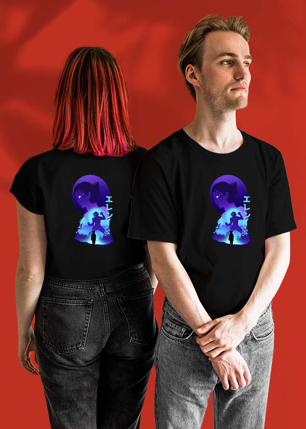 Attack Attack On Titan AOT Anime Couple T-shirt