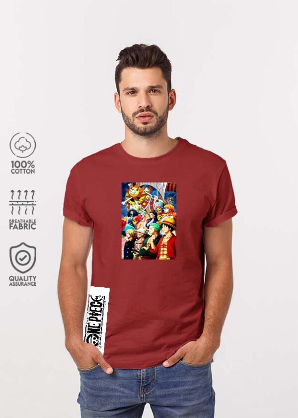 Squad One Piece T-Shirt - Maroon