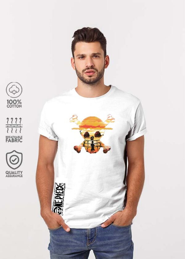 Strawhat Crew One Piece T-Shirt - White