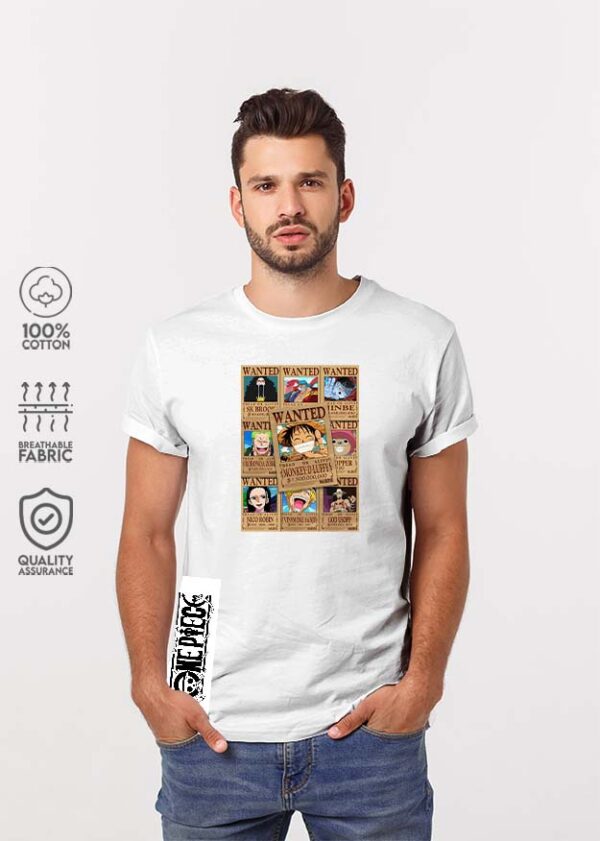 Strawhats One Piece T-Shirt - White