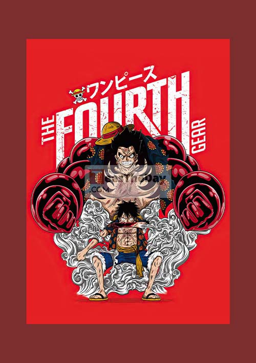 Fourth Gear One Piece T-Shirt - Maroon