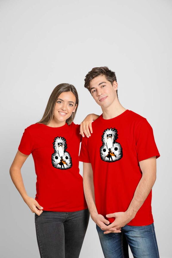 Sage Mode Naruto Anime Couple T-shirt