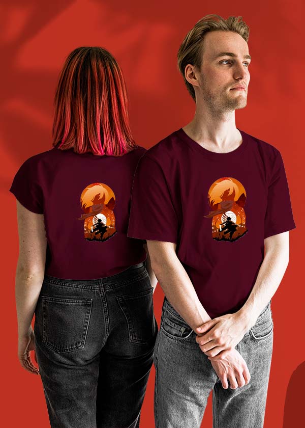 Strongest Soldier Attack On Titan AOT Anime Couple T-shirt