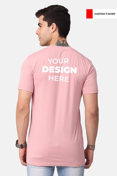 Men's Custom Tshirt - Pink