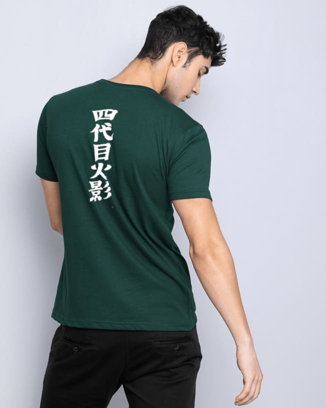 Itachi Uchiha  Naruto Anime T Shirt  Mens Tshirt  Green Comfort